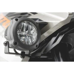Sw-Motech NSW0400410201B Auxiliary Light Mount For KTM 1190 Adventure / R (2013-current) -Motorcycle Gear Shop sw motech nsw 04 004 10200 b light mount ktm 1190 2