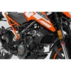 Sw-Motech SBL.04.214.10001/B Crash Bar, Black For KTM 125 (2011-) / 200 Duke (2011-2016) -Motorcycle Gear Shop sw motech sbl 04 214 10001 b crash bar black