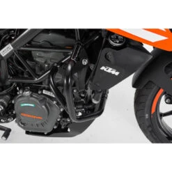 Sw-Motech SBL.04.214.10001/B Crash Bar, Black For KTM 125 (2011-) / 200 Duke (2011-2016) -Motorcycle Gear Shop sw motech sbl 04 214 10001 b crash bar black image3