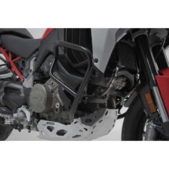 Sw-Motech SBL.22.822.10000/B Crashbars, Black For Ducati Multistrada V4 (2021-) -Motorcycle Gear Shop sw motech sbl 22 822 10000 b crashbars black image3