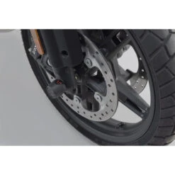 Sw-Motech STP.18.176.10000/B Front Axle Sliders, Black For Harley Pan America (2021-) -Motorcycle Gear Shop sw motech stp 18 176 10000 b rear axle sliders image4
