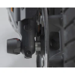 Sw-Motech STP.18.176.10000/B Front Axle Sliders, Black For Harley Pan America (2021-) -Motorcycle Gear Shop sw motech stp 18 176 10000 b rear axle sliders image6