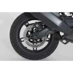 Sw-Motech STP.18.176.10100/B Rear Axle Sliders, Black For Harley Pan America (2021-) -Motorcycle Gear Shop sw motech stp 18 176 10100 b rear axle sliders image2