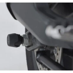 Sw-Motech STP.18.176.10100/B Rear Axle Sliders, Black For Harley Pan America (2021-) -Motorcycle Gear Shop sw motech stp 18 176 10100 b rear axle sliders image5