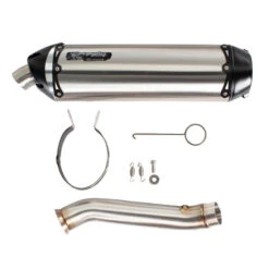 Two Bros 005-5230409-S1B S1R Slip-on Exhaust, Stainless For KTM 790 Adventure (2019-)