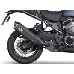 V-Performance AHAR0330052 Euro 5 Slip-on Exhaust, Tourance Dark For Harley Pan America '22-