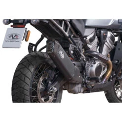 V-Performance AHAR0330052 Euro 5 Slip-on Exhaust, Tourance Dark For Harley Pan America '22- -Motorcycle Gear Shop v performance ahar0330052 euro 5 slip on exhaust image3