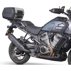 V-Performance AHAR0330052 Euro 5 Slip-on Exhaust, Tourance Dark For Harley Pan America '22- -Motorcycle Gear Shop v performance ahar0330052 euro 5 slip on exhaust image4