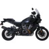 Vance & Hines 46533 Adventure Hi-Output 450 Exhaust, Black For Harley Pan America '21- -Motorcycle Gear Shop vance hines 46533 adventure hi output 450 exhaust