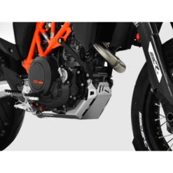 Zieger 10001983 Skid Plate, Silver For KTM 690 Enduro SMC / R (2008-2019)
