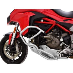 Zieger 10002917 Crashbars, Silver For Ducati Multistrada 1200 (2015-2017) -Motorcycle Gear Shop zieger 10002917 crashbars silver image3