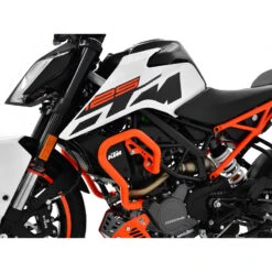 Zieger 10003163 Crashbars, Orange For KTM 125 Duke (2017-)