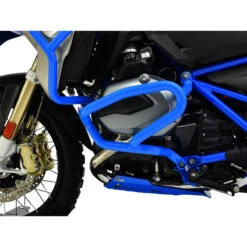 Zieger 10003910 Lower Crashbars, Blue For BMW R1200GS (2013-2018) -Motorcycle Gear Shop zieger 10003910 lower crashbars blue image3
