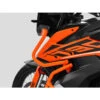 Zieger 10006609 Upper Crashbars, Orange For KTM 790 Adventure (2019-) -Motorcycle Gear Shop zieger 10006609 upper crashbars orange
