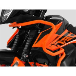Zieger 10006609 Upper Crashbars, Orange For KTM 790 Adventure (2019-) -Motorcycle Gear Shop zieger 10006609 upper crashbars orange image3
